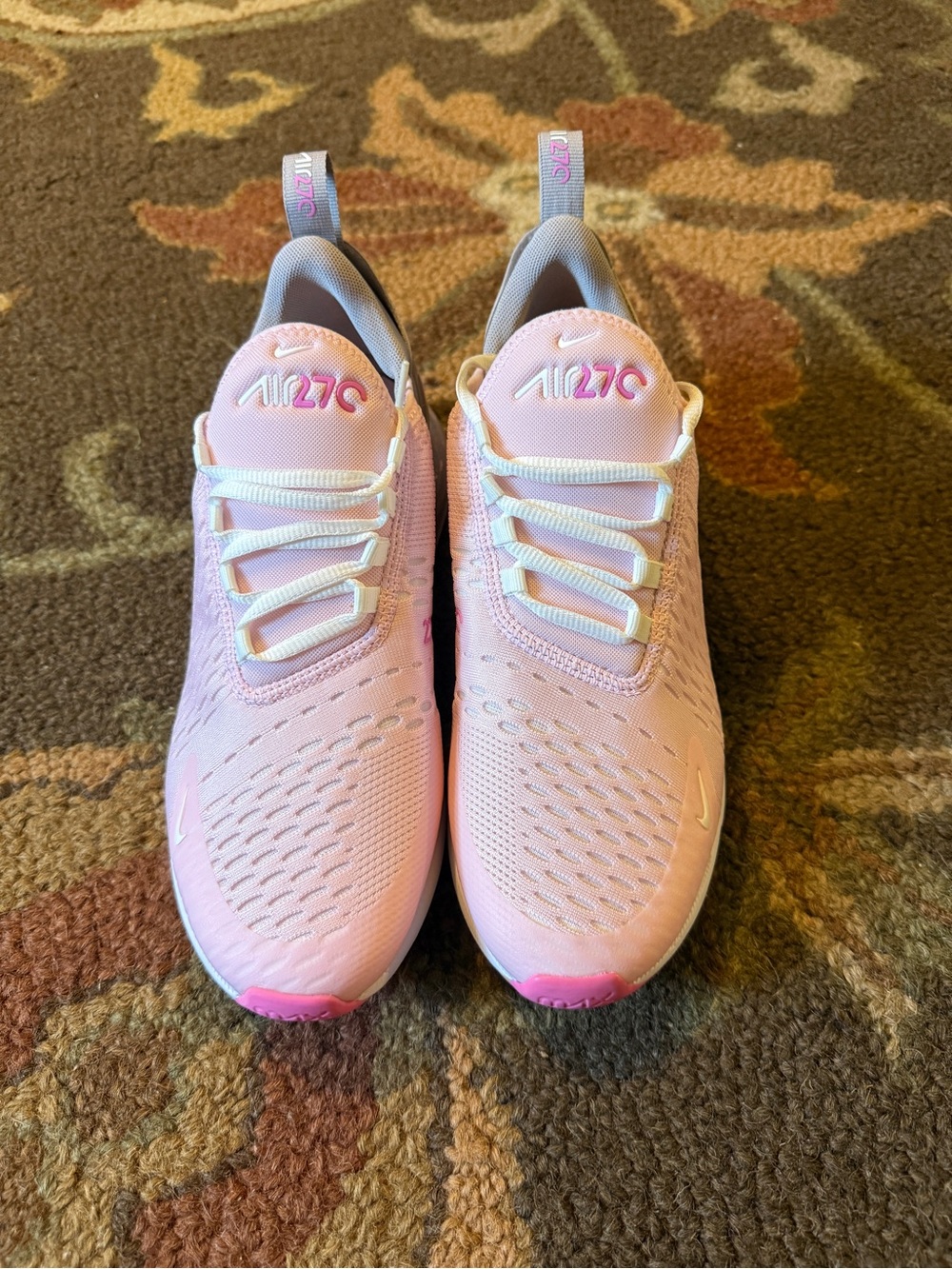 Nike Kids Pink Air 270 Running Sneakers